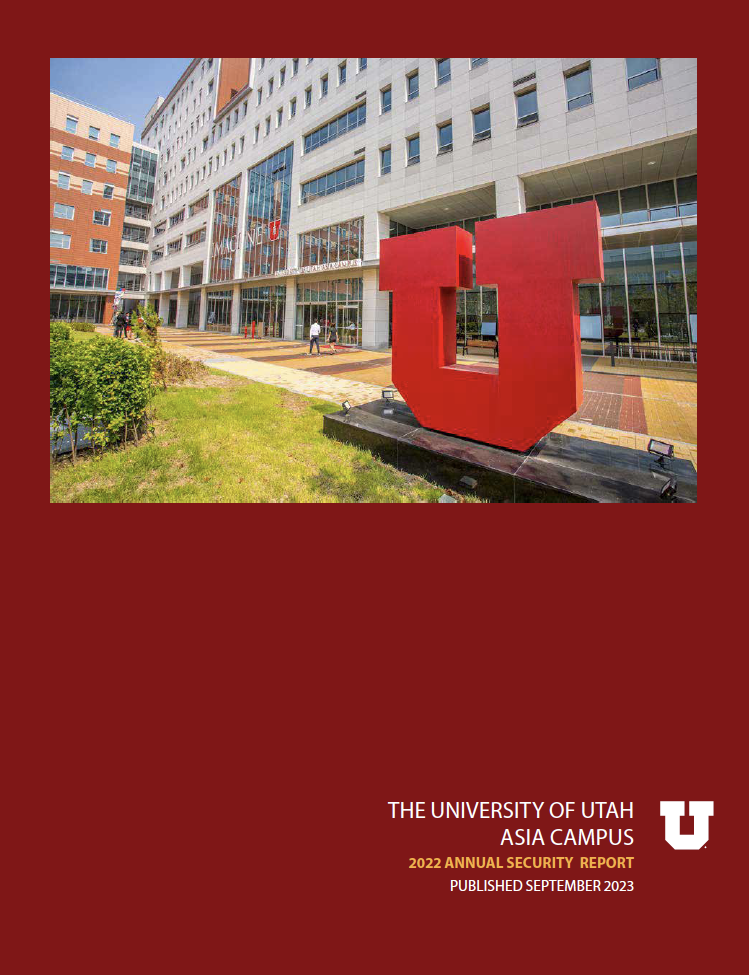U ASIA CAMPUS ANNUAL SECURITY AND FIRE SAFETY REPORT